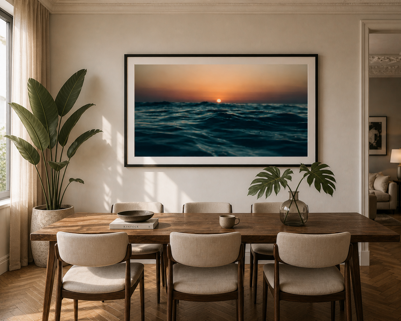 Endless Horizon – Ocean Sunset
